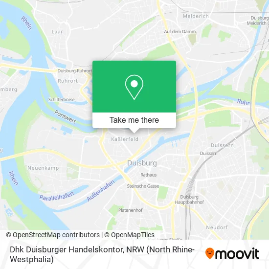 Карта Dhk Duisburger Handelskontor