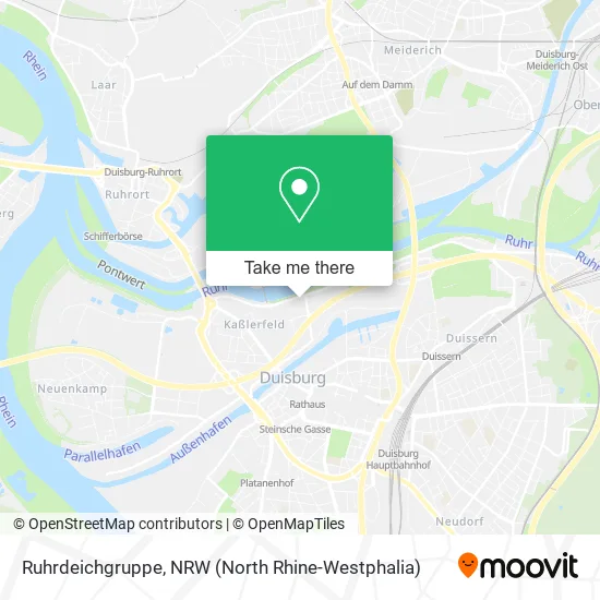 Карта Ruhrdeichgruppe