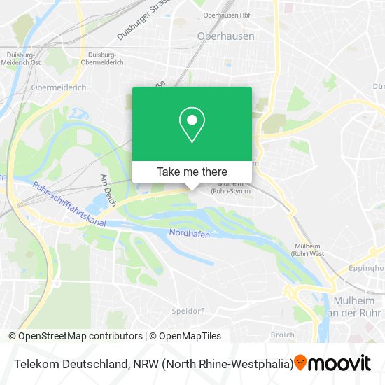 Telekom Deutschland map