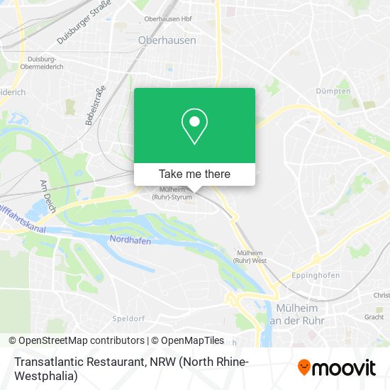 Transatlantic Restaurant map