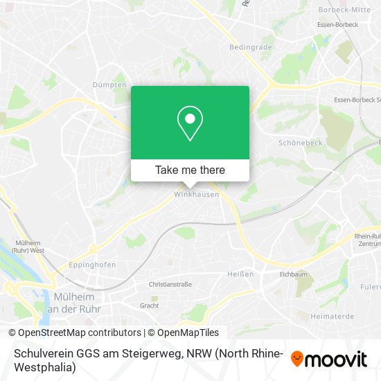 Schulverein GGS am Steigerweg map