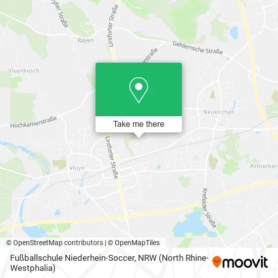 Карта Fußballschule Niederhein-Soccer