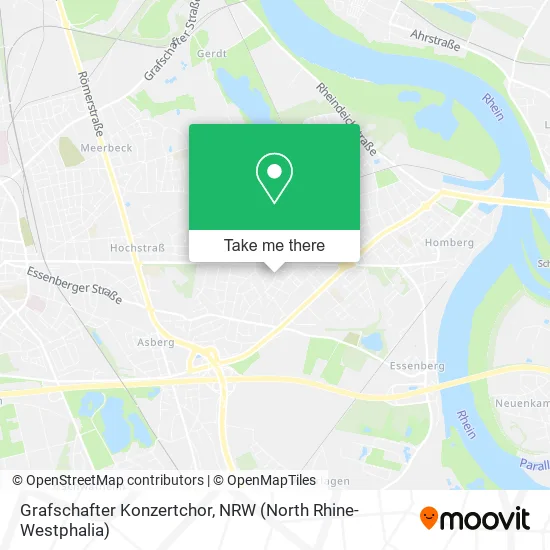 Карта Grafschafter Konzertchor