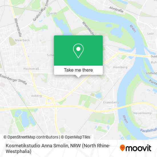 Kosmetikstudio Anna Smolin map