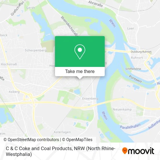 Карта C & C Coke and Coal Products