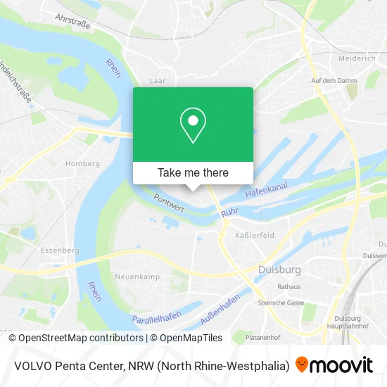 Карта VOLVO Penta Center