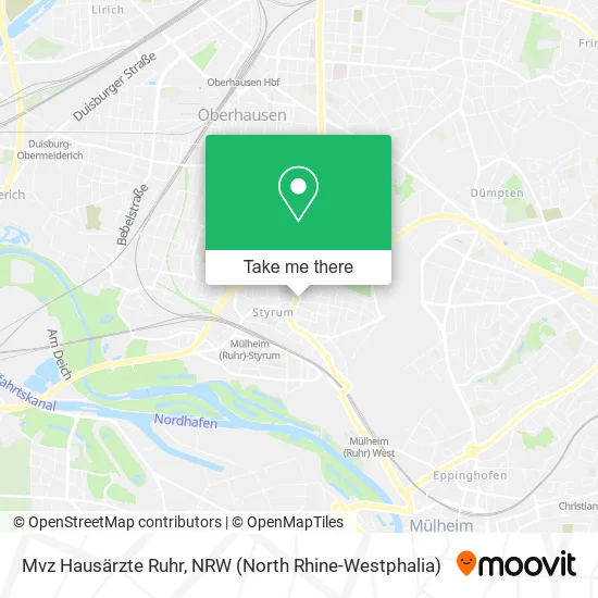 Карта Mvz Hausärzte Ruhr