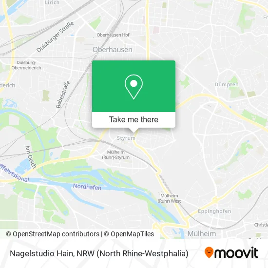 Карта Nagelstudio Hain