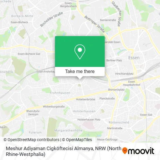 Карта Meshur Adiyaman Cigköftecisi Almanya