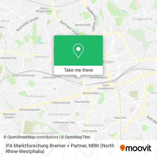 Карта IFA Marktforschung Bremer + Partner