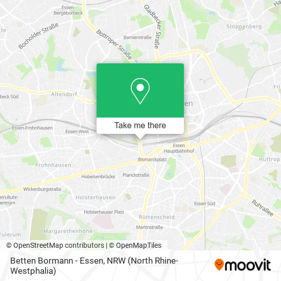 Карта Betten Bormann - Essen