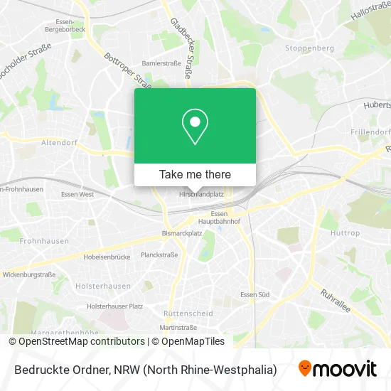 Карта Bedruckte Ordner