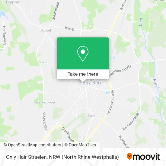 Only Hair Straelen map