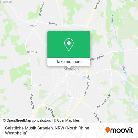 Geistliche Musik Straelen map