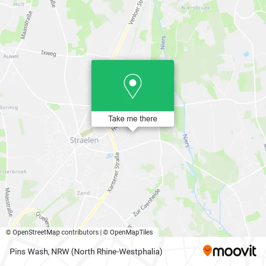 Карта Pins Wash