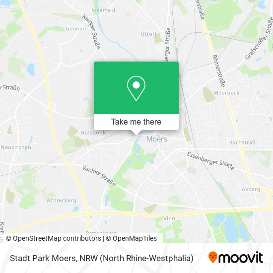 Карта Stadt Park Moers