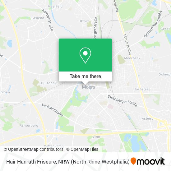 Hair Hanrath Friseure map
