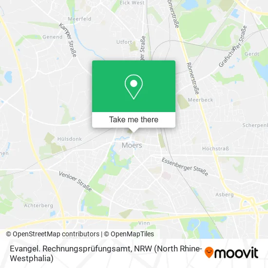 Карта Evangel. Rechnungsprüfungsamt