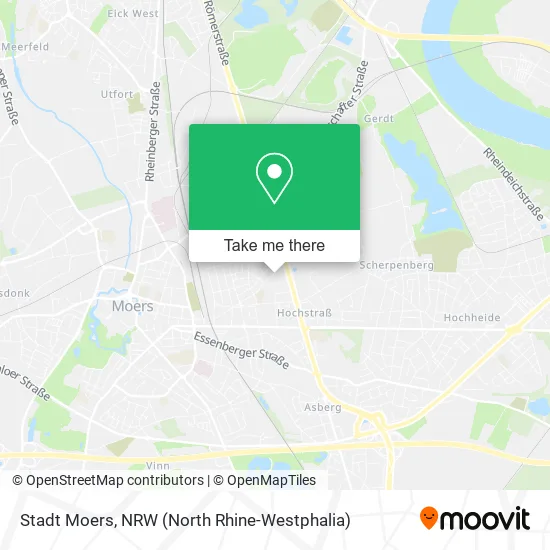 Карта Stadt Moers