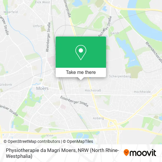 Карта Physiotherapie da Magri Moers