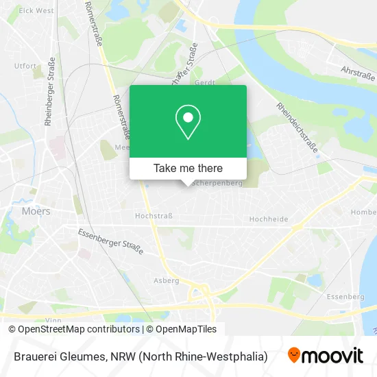 Brauerei Gleumes map