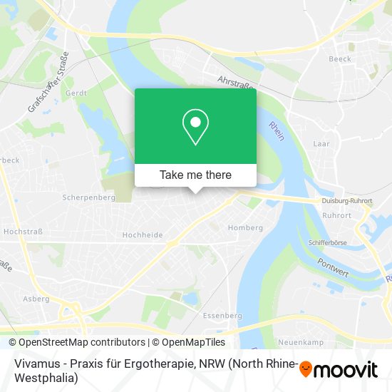 Карта Vivamus - Praxis für Ergotherapie
