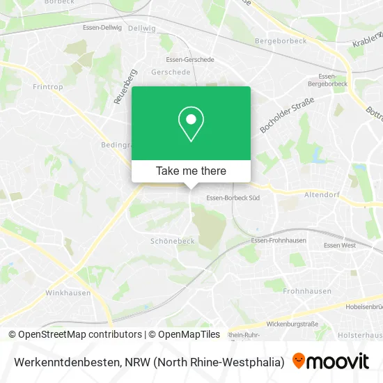 Карта Werkenntdenbesten