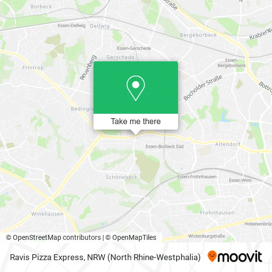 Карта Ravis Pizza Express