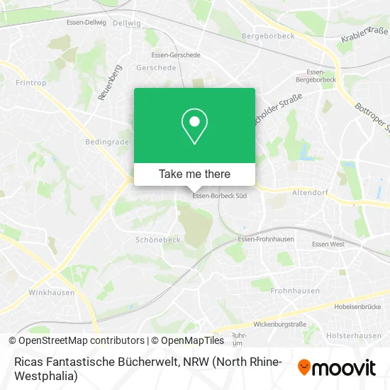 Ricas Fantastische Bücherwelt map