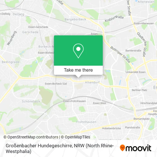 Карта Großenbacher Hundegeschirre