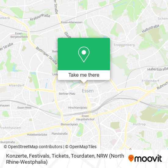 Konzerte, Festivals, Tickets, Tourdaten map