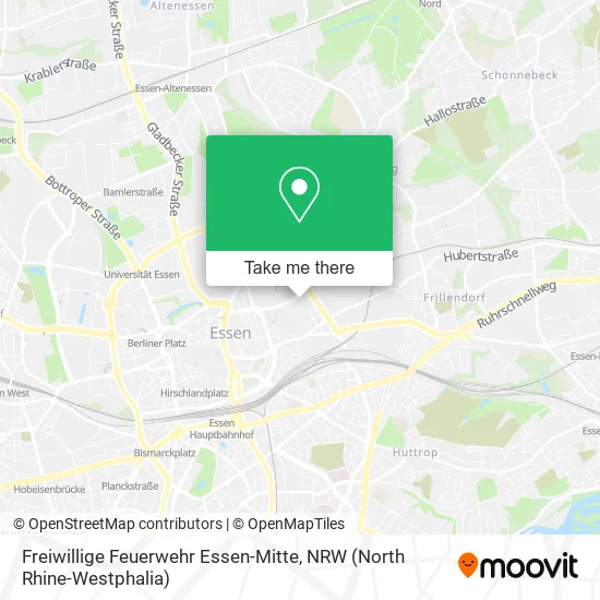 Карта Freiwillige Feuerwehr Essen-Mitte
