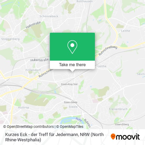 Kurzes Eck - der Treff für Jedermann map