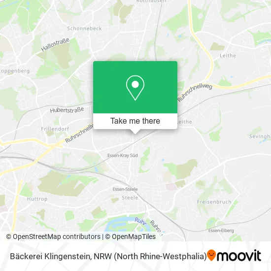 Карта Bäckerei Klingenstein