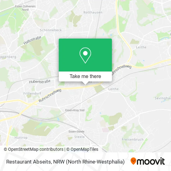 Карта Restaurant Abseits