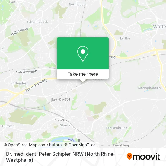 Dr. med. dent. Peter Schipler map