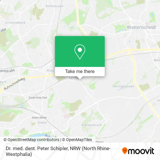 Dr. med. dent. Peter Schipler map