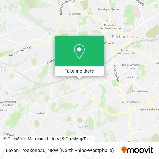 Levan Trockenbau map