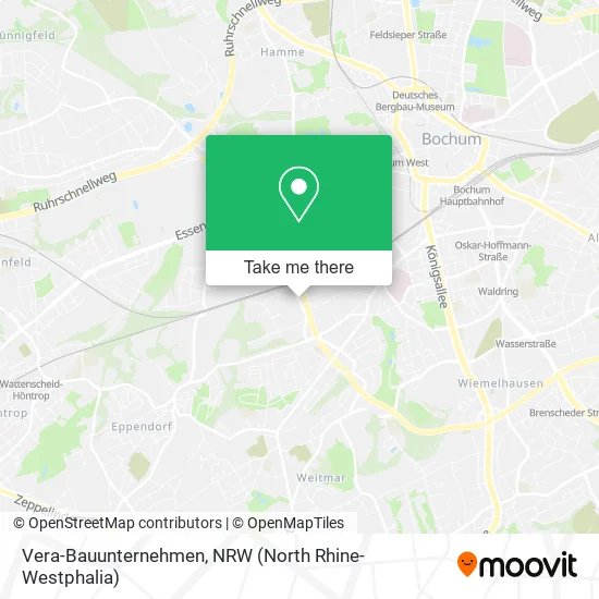 Vera-Bauunternehmen map