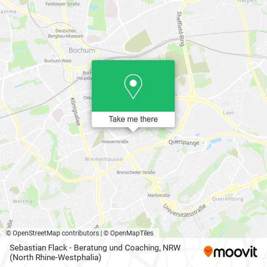 Sebastian Flack - Beratung und Coaching map