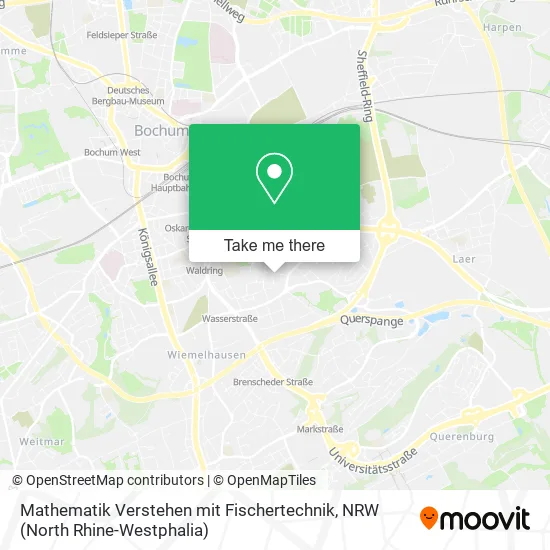 Карта Mathematik Verstehen mit Fischertechnik