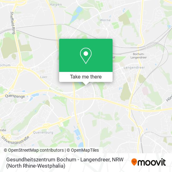 Gesundheitszentrum Bochum - Langendreer map