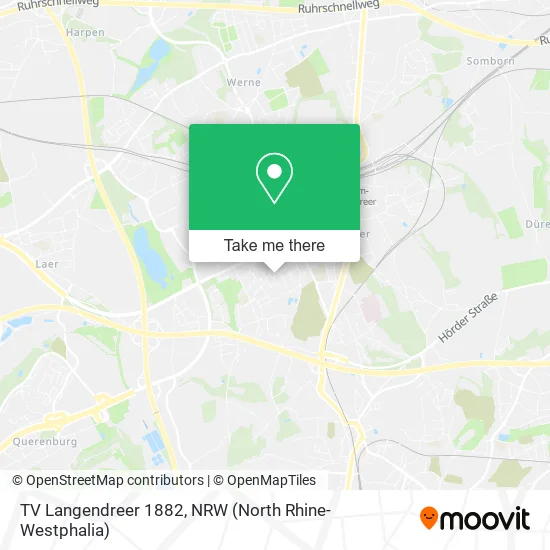 Карта TV Langendreer 1882