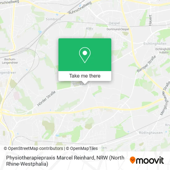 Карта Physiotherapiepraxis Marcel Reinhard