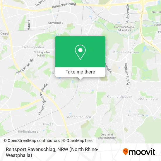 Карта Reitsport Ravenschlag
