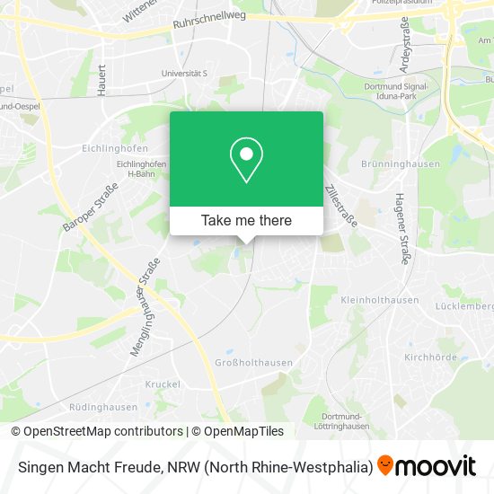 Singen Macht Freude map