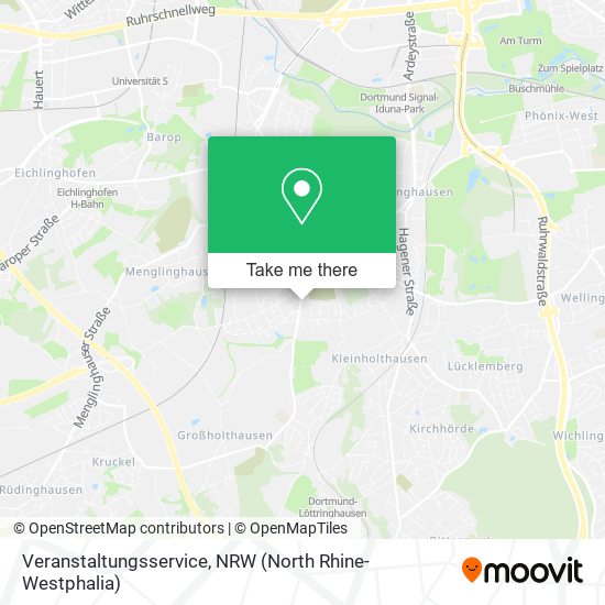 Veranstaltungsservice map