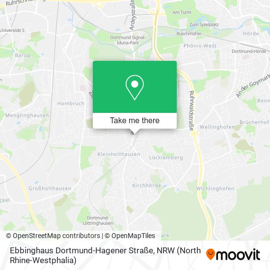 Ebbinghaus Dortmund-Hagener Straße map