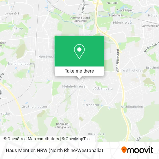 Haus Mentler map