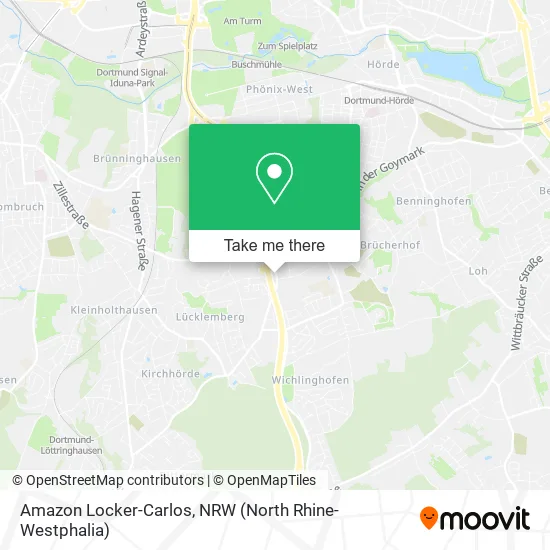 Карта Amazon Locker-Carlos